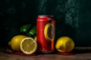 Coca Cola med citron- foto