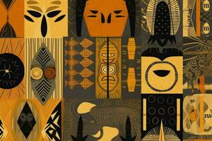 afrikansk mönster bild hd foto