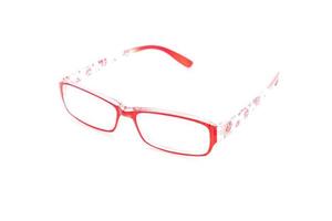 glasögon, glasögon eller glasögon på vit bakgrund