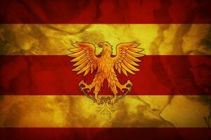 flagga tapet av norr macedonia foto