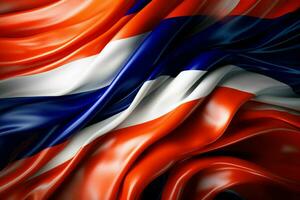 flagga tapet av thailand foto