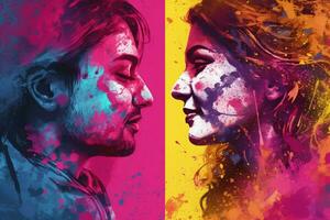 holi posters bild hd foto