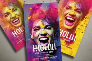 holi flygblad bild hd foto