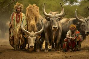 nationell djur- av etiopien foto