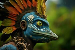 nationell djur- av vanuatu foto