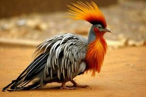 nationell fågel av niger foto