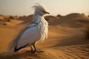 nationell fågel av saudi arabien foto