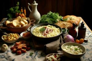 nationell mat av bosnien och herzegovina foto