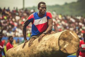 nationell sport av ekvatorial guinea foto