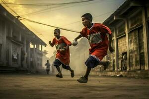 nationell sport av indonesien foto