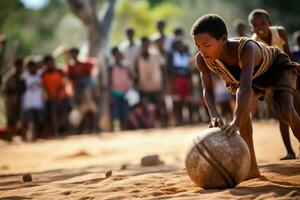 nationell sport av madagaskar foto