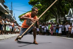 nationell sport av mauritius foto