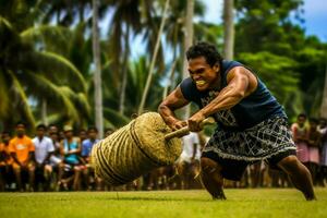 nationell sport av micronesia foto
