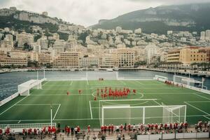 nationell sport av Monaco foto