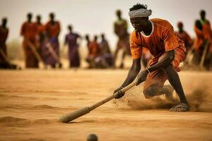 nationell sport av niger foto