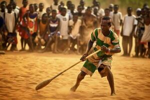 nationell sport av niger foto