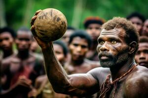 nationell sport av papua ny guinea foto