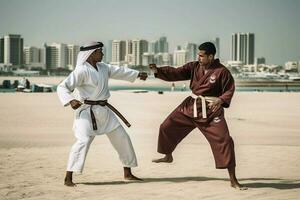 nationell sport av qatar foto