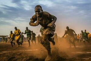 nationell sport av söder sudan foto