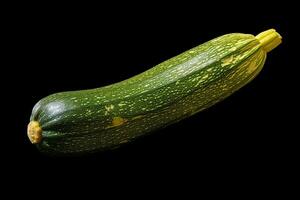 Foto av zucchini med Nej bakgrund