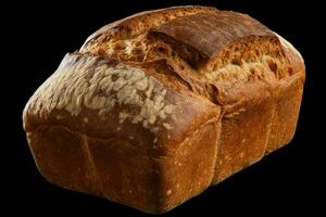 Foto av bröd med Nej bakgrund