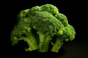 Foto av broccoli med Nej bakgrund