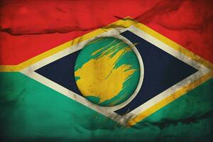 Sydafrika flagga foto