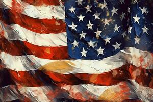 USA flagga bild hd foto