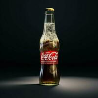 Coca Cola ljus sango med vit bakgrund hög foto