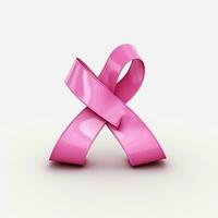 bröst cancer med transparent bakgrund hög foto