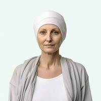 cancer patient med transparent bakgrund hög kvalitet foto