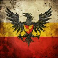 flagga av norr tysk konfederation Hej g foto
