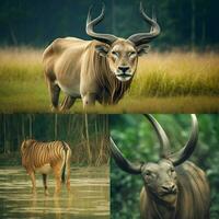 nationell djur- av bangladesh hög kvalitet 4k ul foto