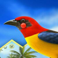 nationell fågel av barbados hög kvalitet 4k ultra foto
