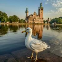 nationell fågel av mecklenburg-schwerin hög kvali foto