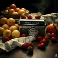 fotorealistisk professionell mat kommersiell fotografera foto