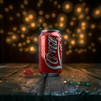 produkt skott av Coca Cola ljus sango hög kval foto