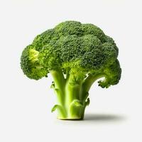 produkt skott av Foto av broccoli med Nej backgr