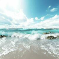 hav med vit bakgrund hög kvalitet ultra hd foto