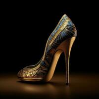 ai generativ Foto av en kvinna skor