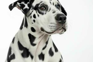 Foto av dalmatian hund. ai generativ proffs Foto