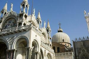 konstruktion detaljer av de stad av Venedig foto