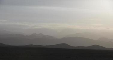 fantastiska landskap i sinai egypten foto