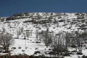 fantastiska landskap av Israel, utsikt över det heliga landet foto