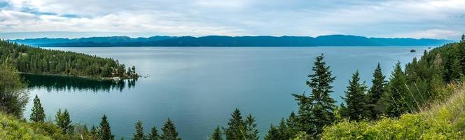 natur och scener runt flathead national forest montana foto