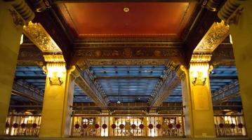 lyxigt historiskt hotell lobby interiör foto