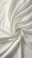 slät elegant vit tyg eller satin textur som abstrakt bakgrund lyxig bakgrund design 01 foto