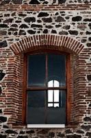 abstrakt forntida byggnad hus windows foto