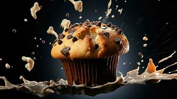 ai generativ en Foto av muffin