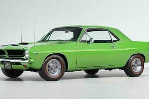 1966 plymouth barracuda bil. ai generativ proffs Foto